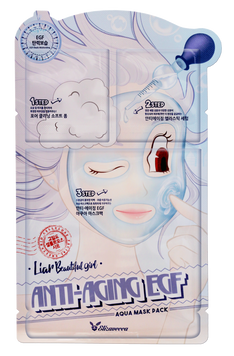 Триступенева антивікова маска Elizavecca Anti Aging Egf Aqua Mask (1 Шт), 25 Мл фото