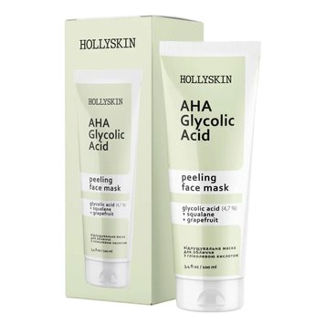 Маска для лица HOLLYSKIN Glycolic AHA Acid Face Mask фото