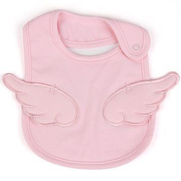 Слюнявчик детский с крылышками Baby Angel (Розовый One Size) фото