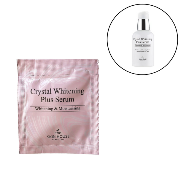 Пробник Сыворотка осветляющая против пигментации кожи лица The Skin House Crystal Whitening Plus Serum, 2 мл фото