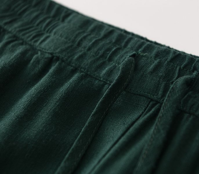 Женские однотонные брюки с шнурком L Черный (а3056) фото