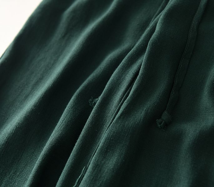 Женские однотонные брюки с шнурком L Черный (а3056) фото