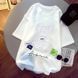 Жіноча футболка oversize з нашивкою ведмедик, XL-2XL Білий 12144-XL-2XL-Белый фото 1