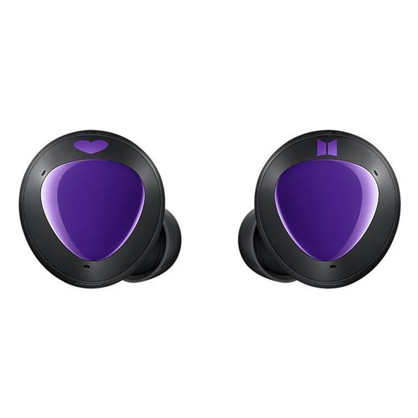 Беспроводные Bluetooth-наушники Samsung Buds+ с чехлом. Цвет: фиолетовый фото