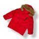 Парка детская с функциональными карманами, 90 см, красный  5589-90см-красный фото 3