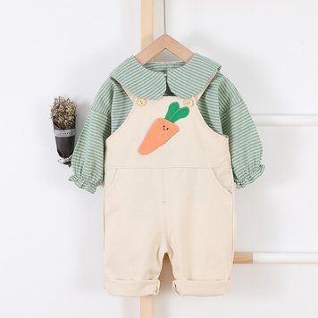 Костюм детский Bunny Carrot (Зеленый 100см) фото