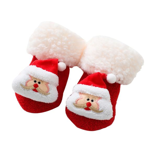 Носки детские теплые новогодние Baby Christmas 1-2 года Красный (13009) фото