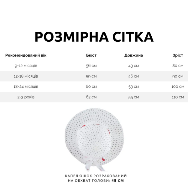 Дитяча сукня з 2 предметів + капелюх від сонця для дівчаток, Рожевий Вишеньки з квіткою, 100 см, 18-24 місяці фото