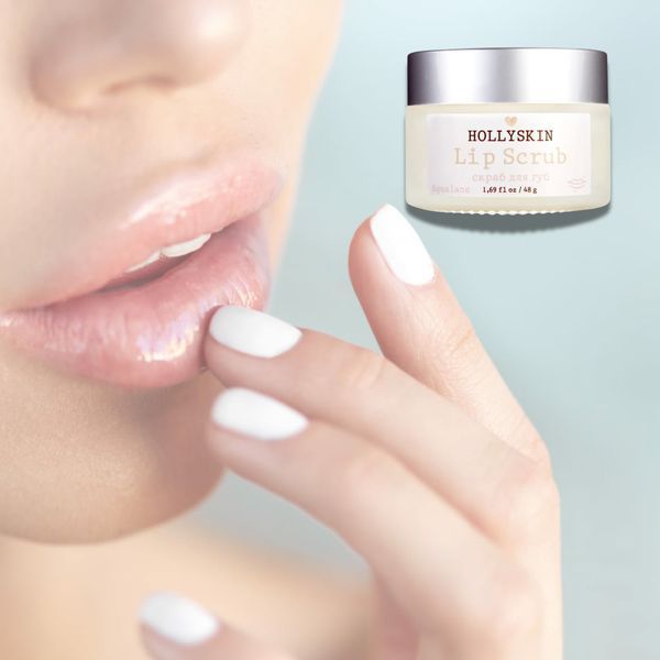 Відновлювальний скраб для губ HOLLYSKIN Lip Scrub, 48 г фото