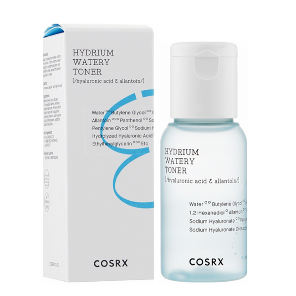 Зволожуючий тонер із гіалуроновою кислотою COSRX Hydrium Watery Toner, 50 мл фото