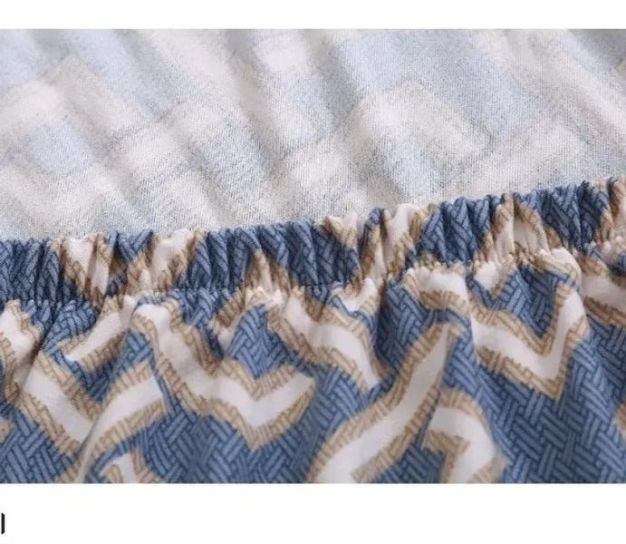 Чохол на 2-місний диван еластичний Homytex Біфлекс Принт фото