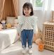 Костюм дитячий двійка в горошок XBR Kids 11476-90см-Зелений фото 3