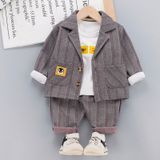 Костюм дитячий трійка джентльмен з пінгвіном (Світло-сірий 100см) 10345-100см-Светло_серый фото