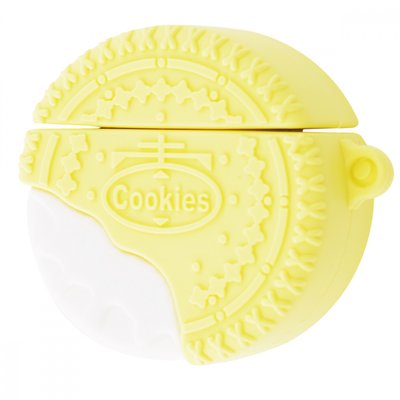 Чохол для AirPods печиво жовте фото