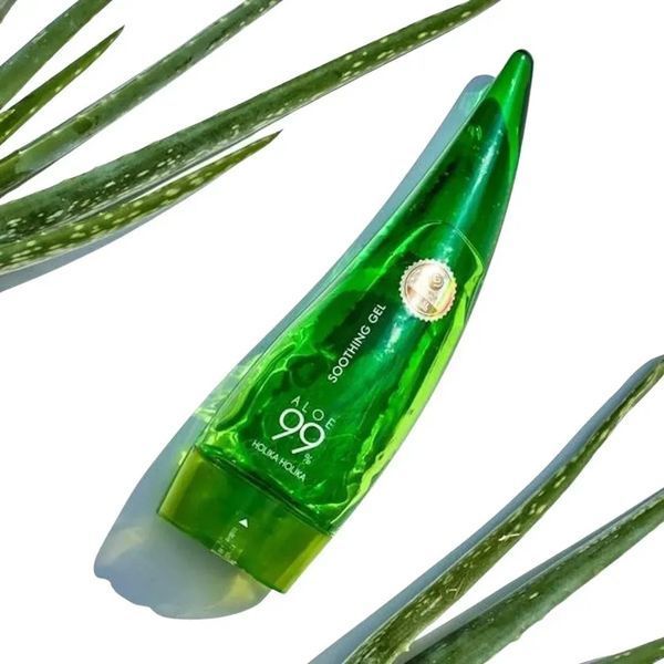 Гель алое Holika Holika Aloe 99% Soothing Gel заспокійливий, зволожувальний фото
