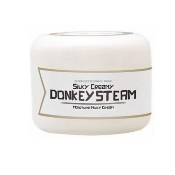 Крем Для Шкіри Молочний Зволожуючий Elizavecca Silky Creamy Donkey Steam Moisture Milky Cream, 100 Мл фото