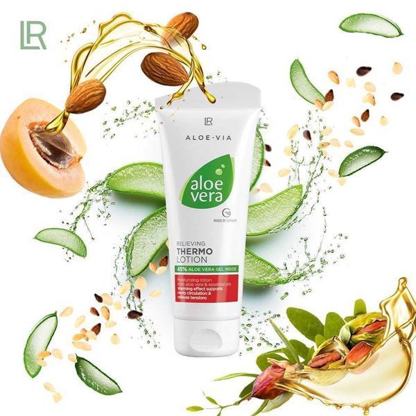 Разогревающий термолосьон для тела Алоэ Вера LR (Thermo Lotion Aloe ) LR health & beauty, 100 мл фото