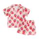 Дитяча літня піжама для дівчаток Sleepwear Strawberry, Рожевий, 90 см 92136-90см-3Т фото 5