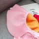 Купальник детский цельный с большими оборками на плечах (Розовый 110см) 12194-110см-Рожевий фото 4