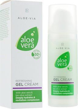 Алое Вера Освіжаючий крем-гель LR Aloe Vera Refreshing Gel Cream LR Health & Beauty, 50 мл фото