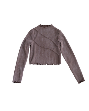 Лонгслив для девочки Sunny Mist Alwair kids Коричневый 80см 81084 фото