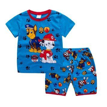 Піжама дитяча для хлопчика Щенячий патруль - Paw Patrol (Синій 110см) фото
