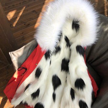 Парка дитяча з зйомною хутряною підкладкою (Молочный 120см) фото