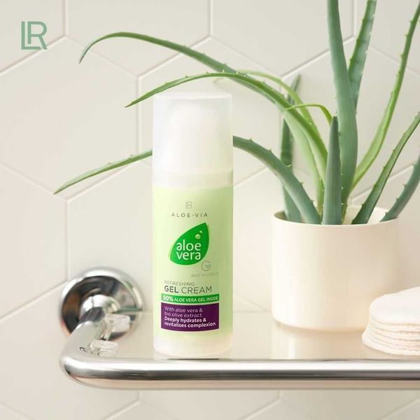 Алое Вера Освіжаючий крем-гель LR Aloe Vera Refreshing Gel Cream LR Health & Beauty, 50 мл фото