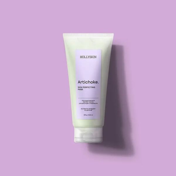 Охолоджувальна ліфтинг-маска Artichoke для боротьби з набряками, HOLLYSKIN, 250 мл фото