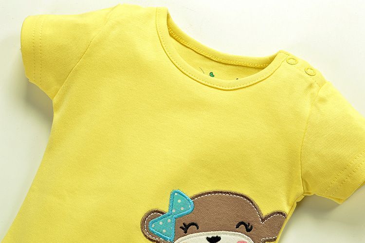 Боді дитяче Funny Monkey 90см Жовтий (11678) фото