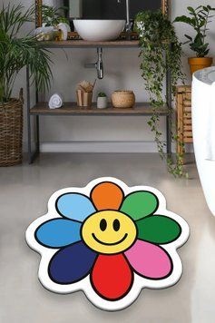 Коврик в детскую комнату Smiling Colorful Daisy Chilai Home фото