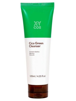 Зволожуюча пінка для обличчя з екстрактом центелли XYCos Cica Green Cleanser 120 мл фото