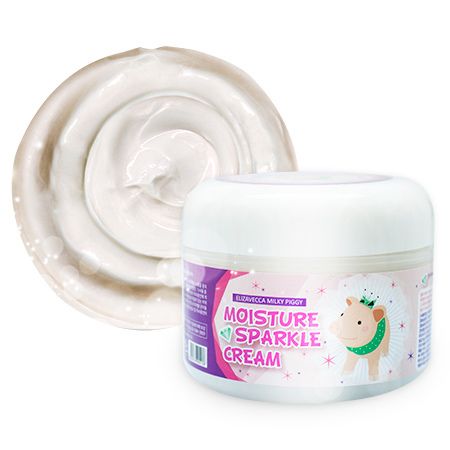 Крем Зволожуючий З Ефектом Сяйва Elizavecca Milky Piggy Moisture Sparkle Cream, 100 Мл фото