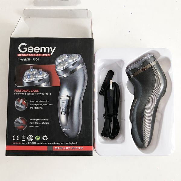 Электробритва с триммером GEMEI GM-7500 фото