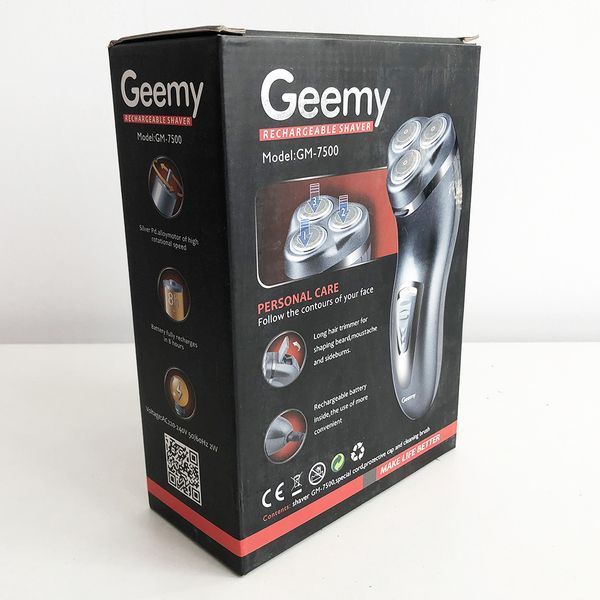 Электробритва с триммером GEMEI GM-7500 фото