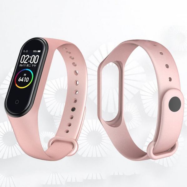 Смарт браслет M5 Smart Bracelet Фитнес трекер Watch Bluetooth. Цвет: розовый фото