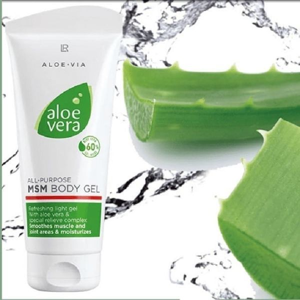 Aloe Vera 60% MSM гель для тела с органической серой LR Health & Beauty, 200 мл фото