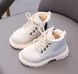 Ботиночки детские зимние с мехом like timberland белые, размер 25 che_20564_25 фото 2