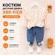 Костюм дитячий двійка в горошок XBR Kids 11476-110см-Помаранчевий фото 4