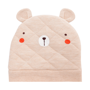 Шапка Ведмежатко (Червоно-білий 35-40см) фото