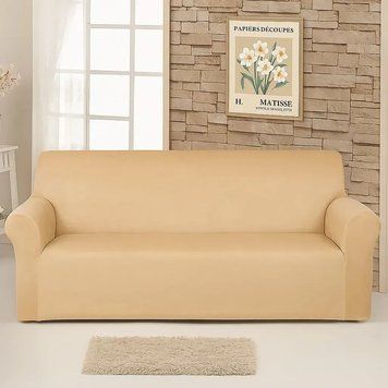 Чохол на диван тримісний велюровий фото