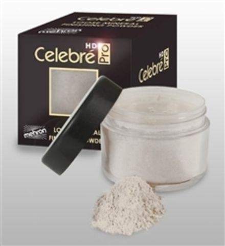 MEHRON Мінеральна світловідбивна фінішна пудра Celebre Loose Mineral Finish Powder - Translucent (Прозорий), 12 г фото