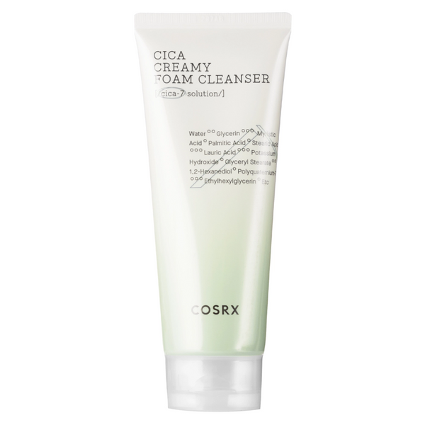 Кремоподібна пінка для вмивання з екстрактом центелли COSRX Pure Fit Cica Creamy Foam Cleanser, 150 мл фото