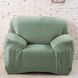 Захисний чохол на крісло Diana Textile Plush Velvet, м'ятний al2045-1-seat-Cyan фото 2