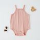 Дитячий однотонний легкий комбінезон Baby Basic (Темно-рожевий 59см) фото