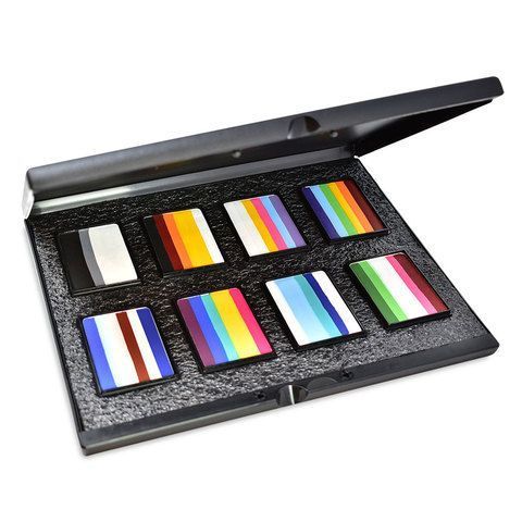 MEHRON Набор аквагрима Paradise Makeup AQ&trade; Prisma (8 оттенков по 50 г) фото