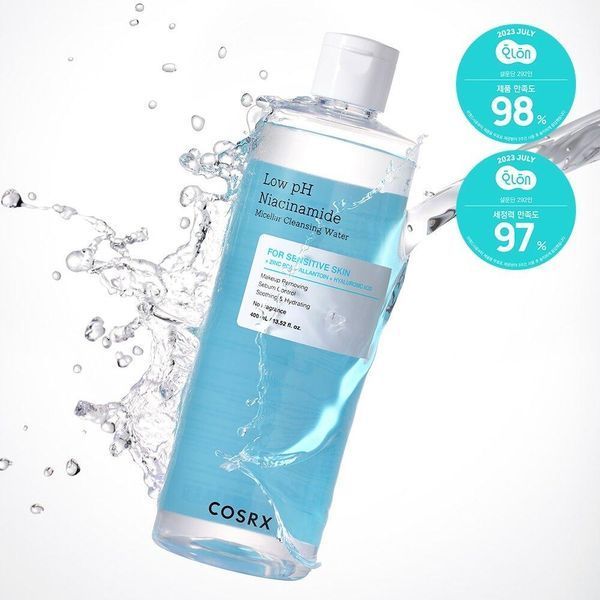 Мицеллярная вода с ниацинамидом Cosrx Low pH Niacinamide Micellar Cleansing Water, 400 мл фото