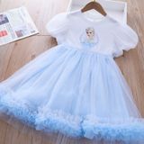 Сукня дитяча святкова з Ельзою Блакитна 130см 14108 14108-130см-Бла фото