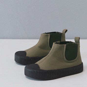 Кеды детские демисезонные Baby Basic Хаки 22 16959 фото