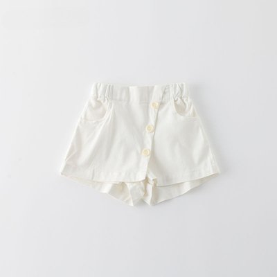 Дитяча спідниця-шорти 90см Білий (14018) фото